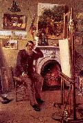 Self-Portrait in the Artist's Studio